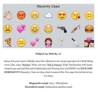 Illustration for article titled New Tumblr Will Psychoanalyze Your Favorite Emojis